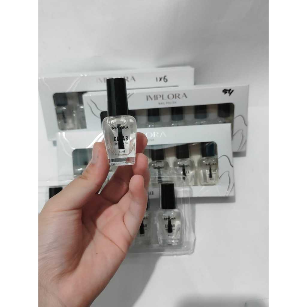 Implora Nail & Salsa Nail | clear | bening