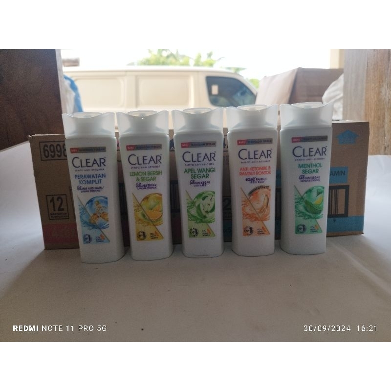 paket hemat  sampo clear 160ML  random