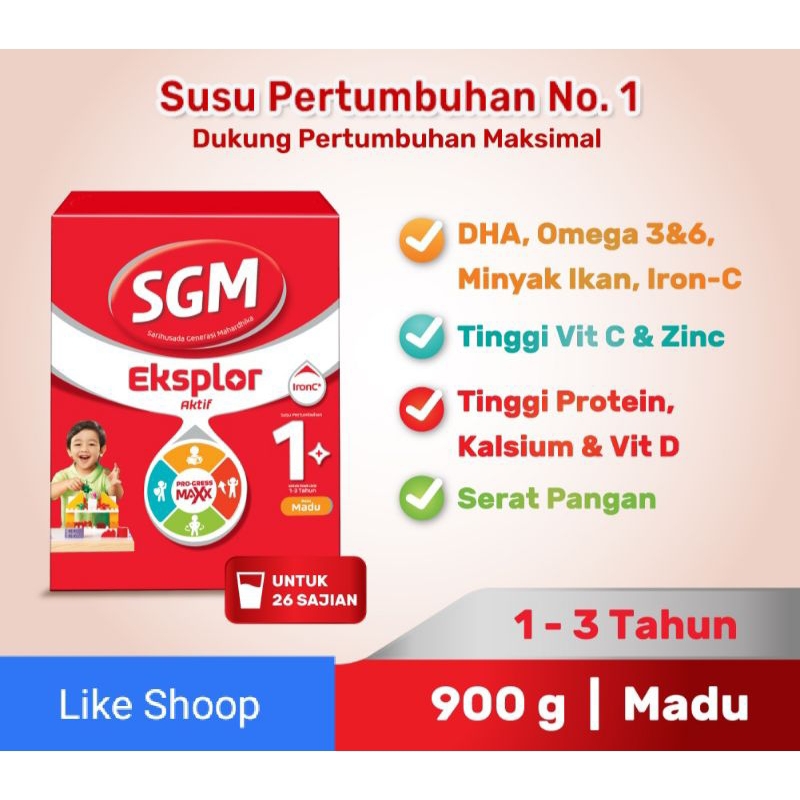 Susu SGM 1+ madu
