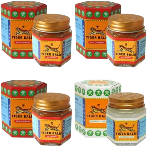 TIGER BALM OINTMENT RED WHITE 20GR