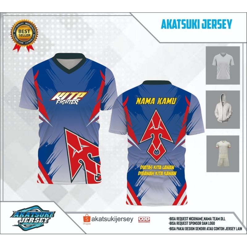 JERSEY LAYANGAN CUSTOM
