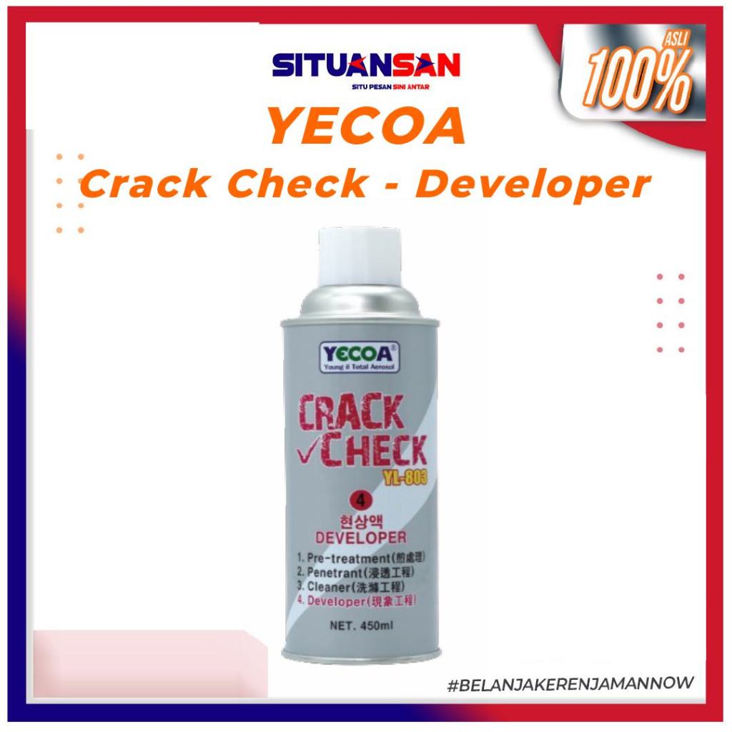 Developer Spotcheck Crack Check 450ml YECOA