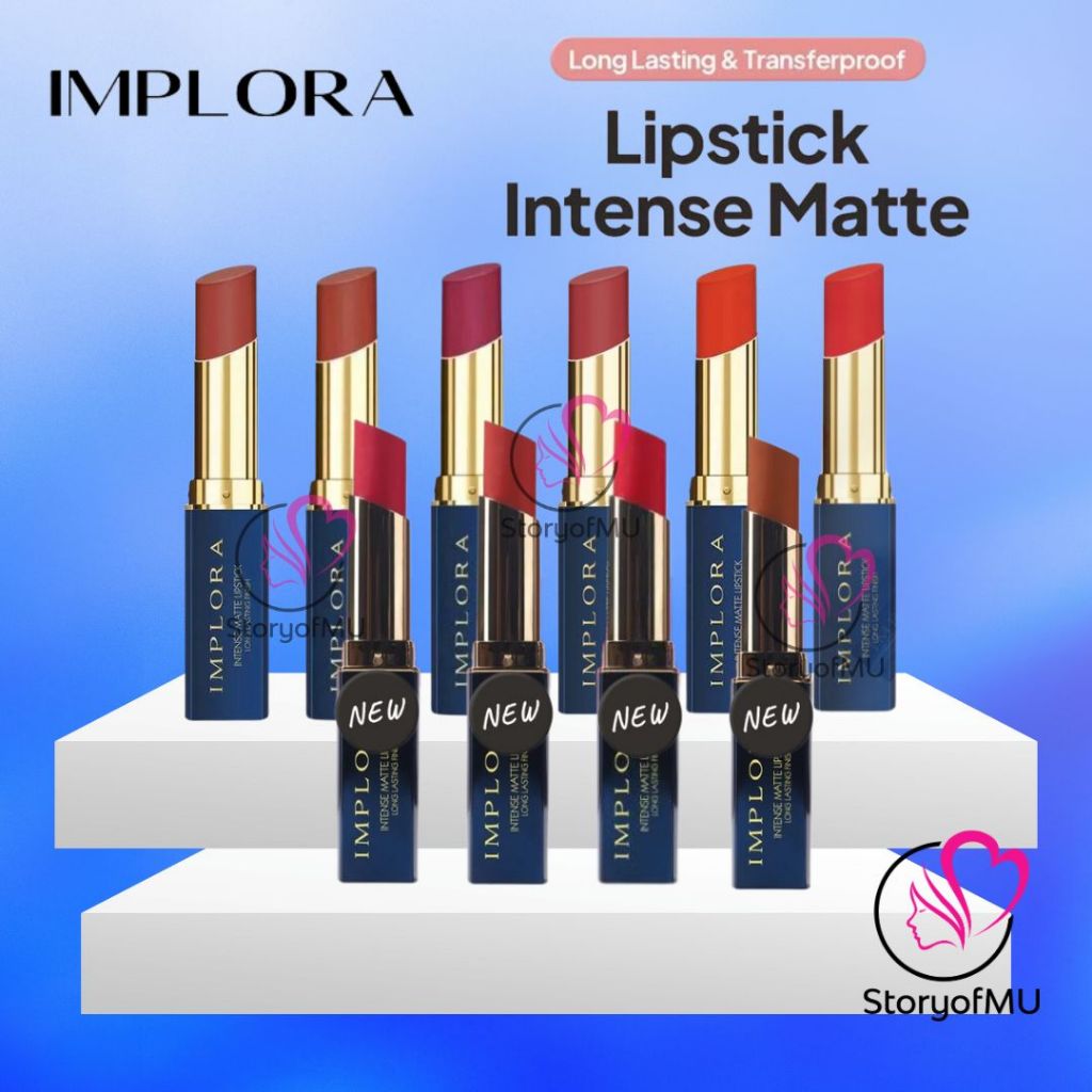 IMPLORA Lip Matte Intense 3.5gr - Lipstick Lipstik