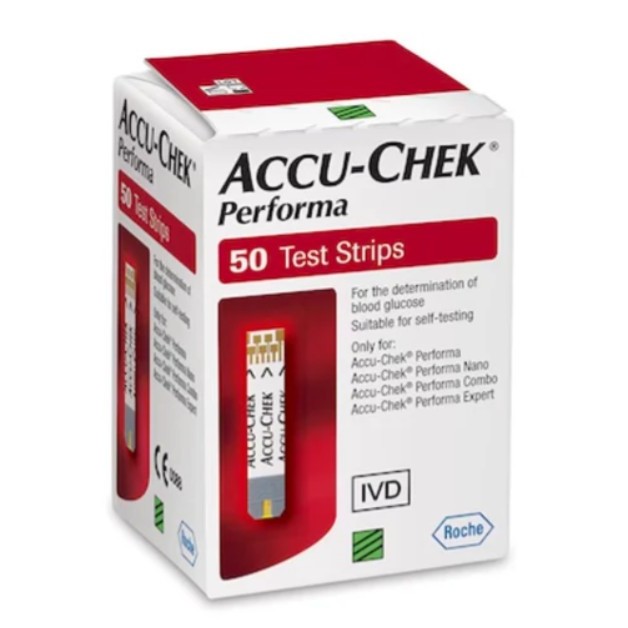 Accu-Chek Performa Test Strip 50's / 100's (Exp:Latest)