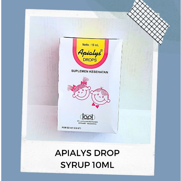 APIALYS DROP SYRUP 10ML