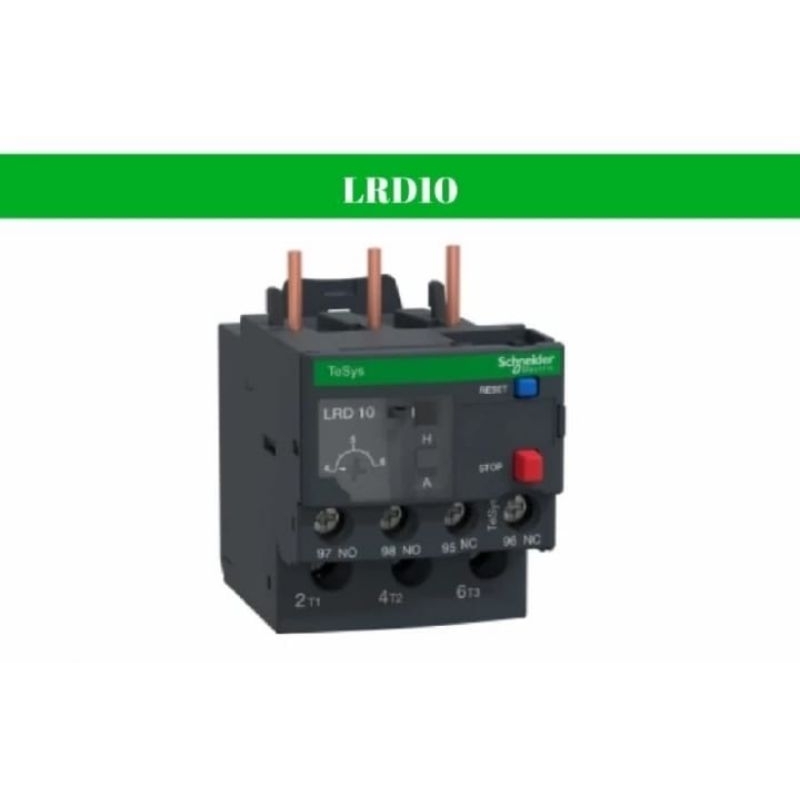 Thermal Overload Relay Schneider LRD 10