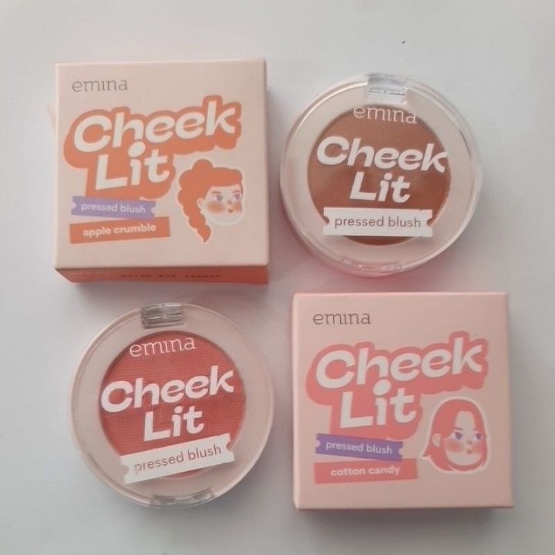 [ EMINA ] Cheek Lit Pressed Blush