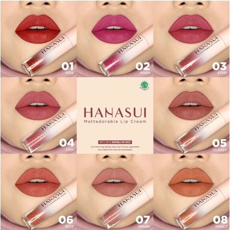 Lip Cream Hanasui matte original