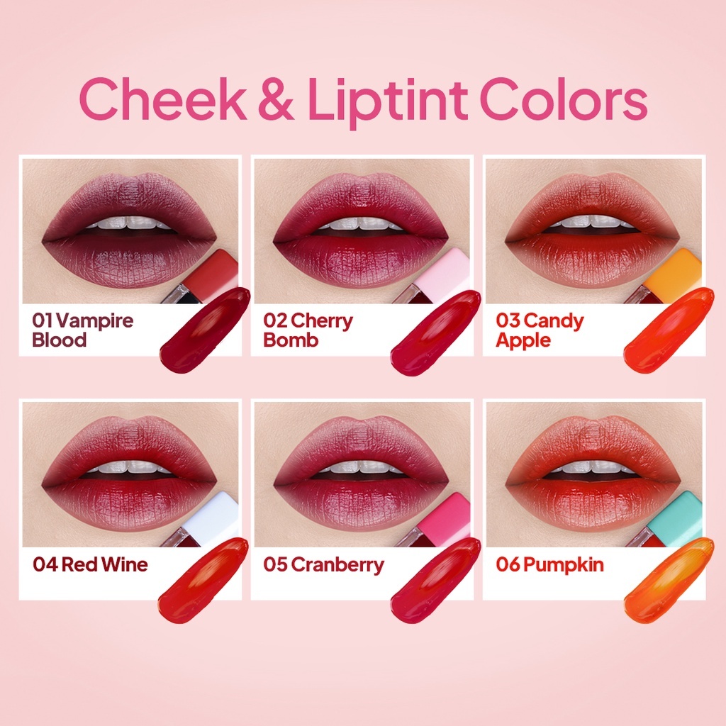 IMPLORA CHEEK & LIP TINT ALL VARIANT ( READY SINGKAWANG )