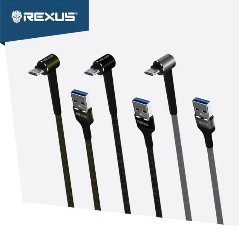 Kabel Data Micro Rexus CB161M 1M Fast Charging 2.4A