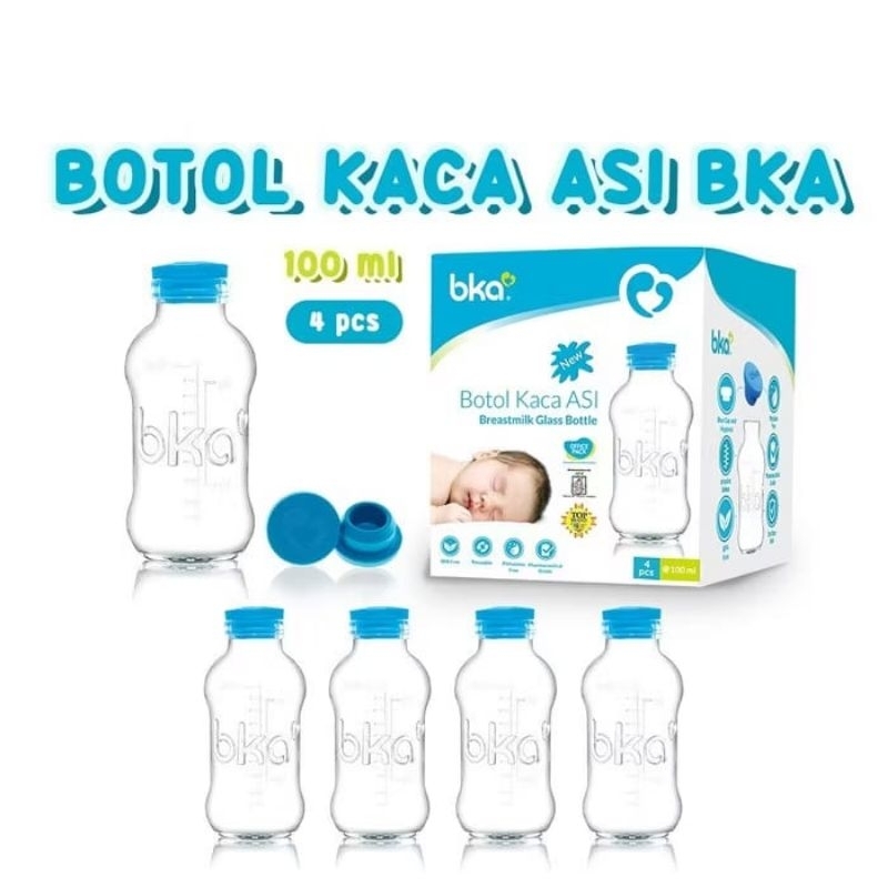 Botol Kaca Asi bka 100 ml (35.000/4 botol)