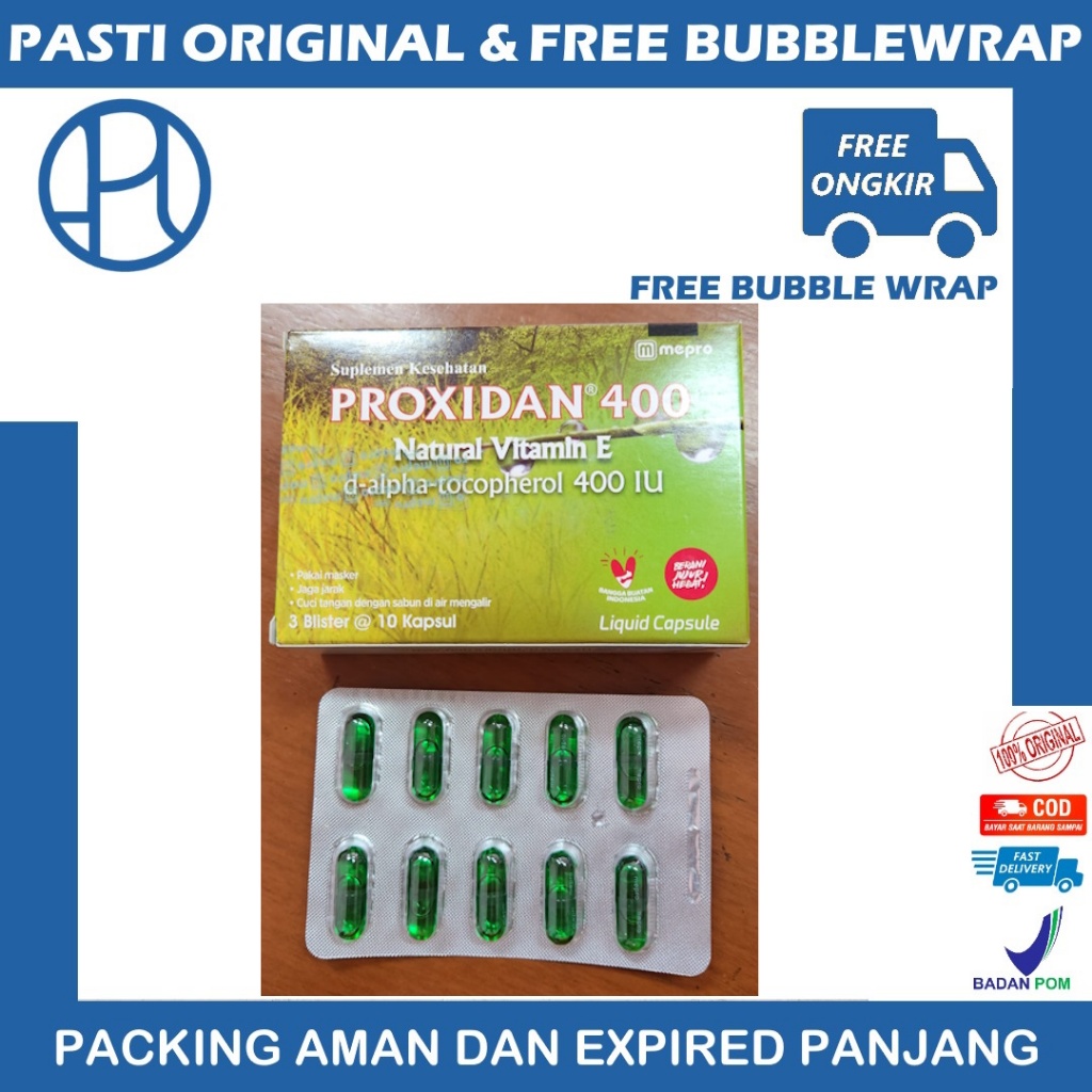 PROXIDAN 400 UI SUPLEMEN KESEHATAN
