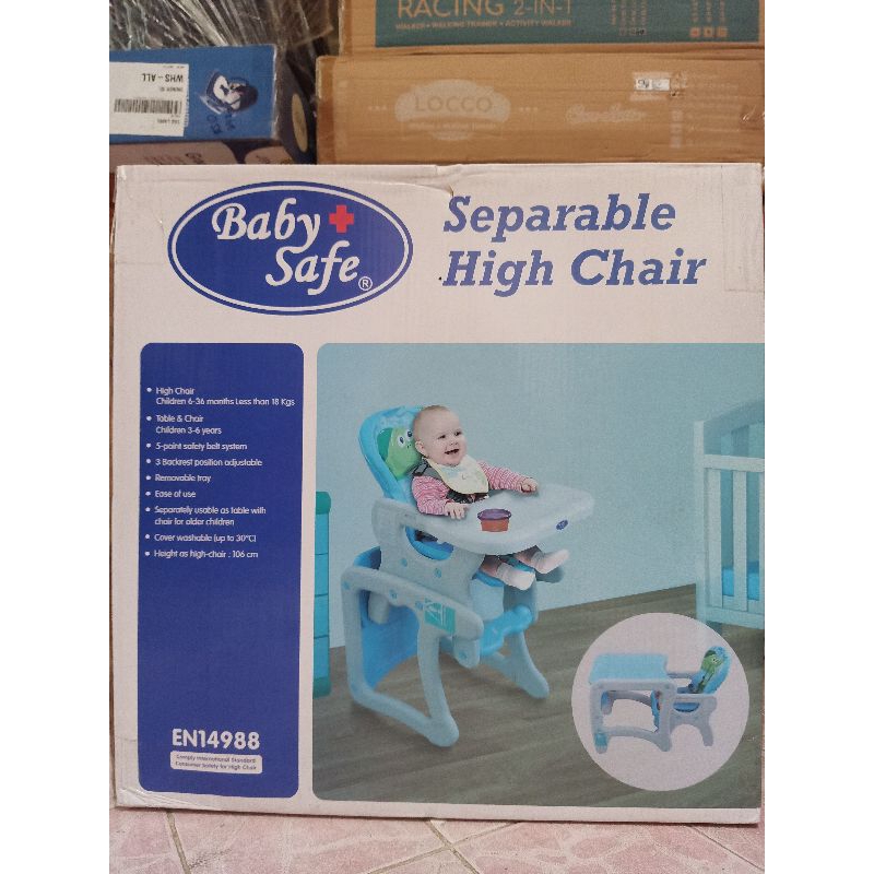 separable highchair