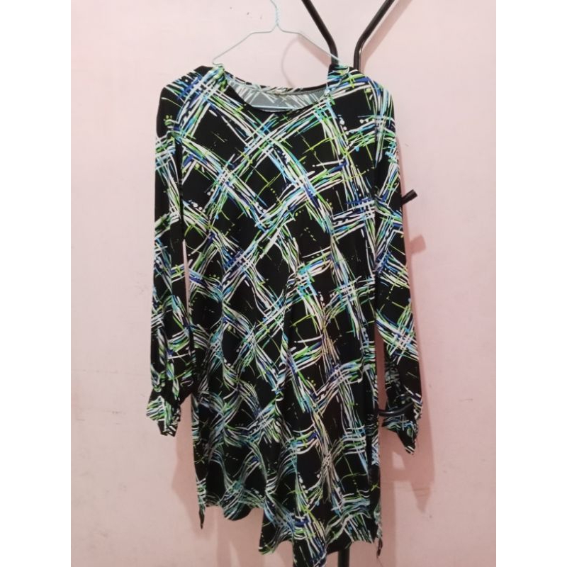 Pl atasan jersey corak