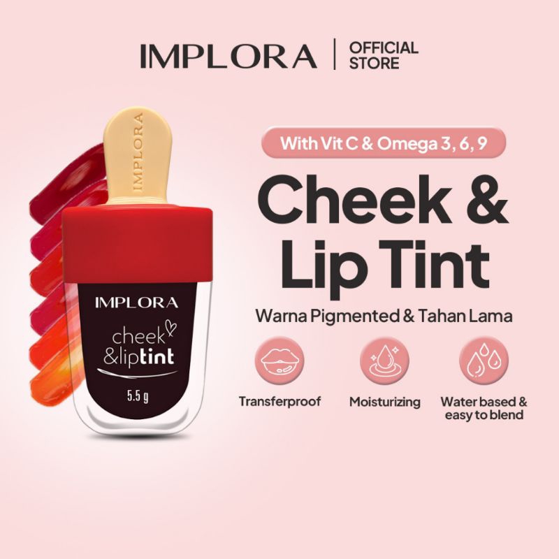 Implora Cheek & liptint 5.5 gr