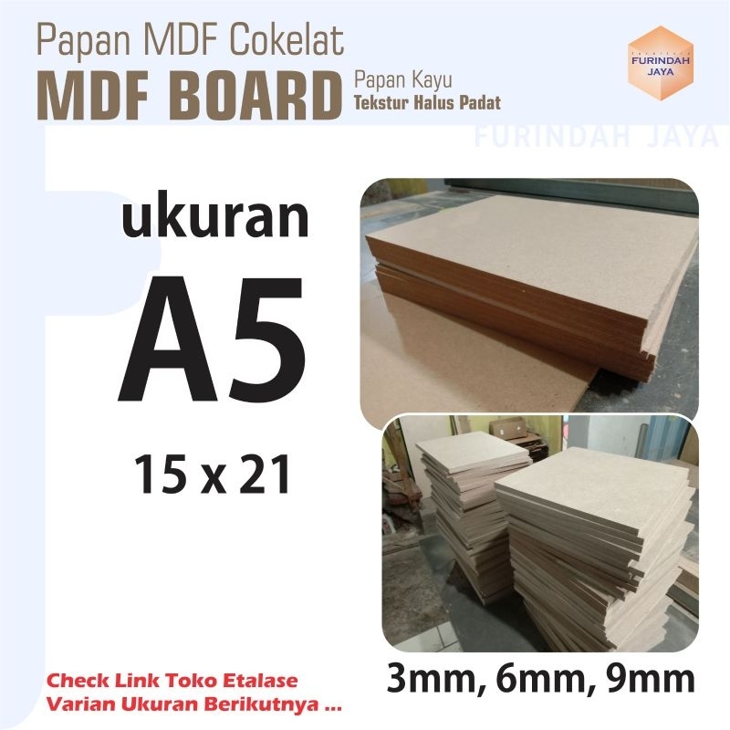 MDF A5 / Mdf Ukuran A5