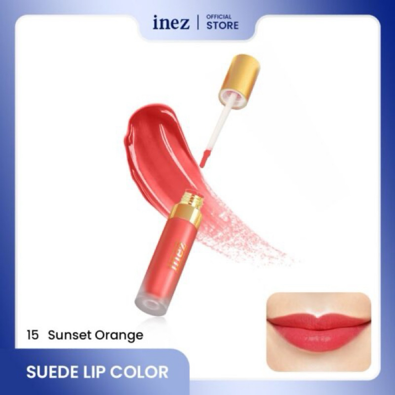 SUEDE LIP COLOR ( sunset orange )
