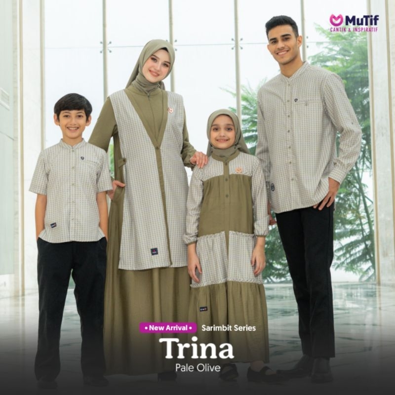 SARIMBIT MUTIF TRINA PALE OLIVE