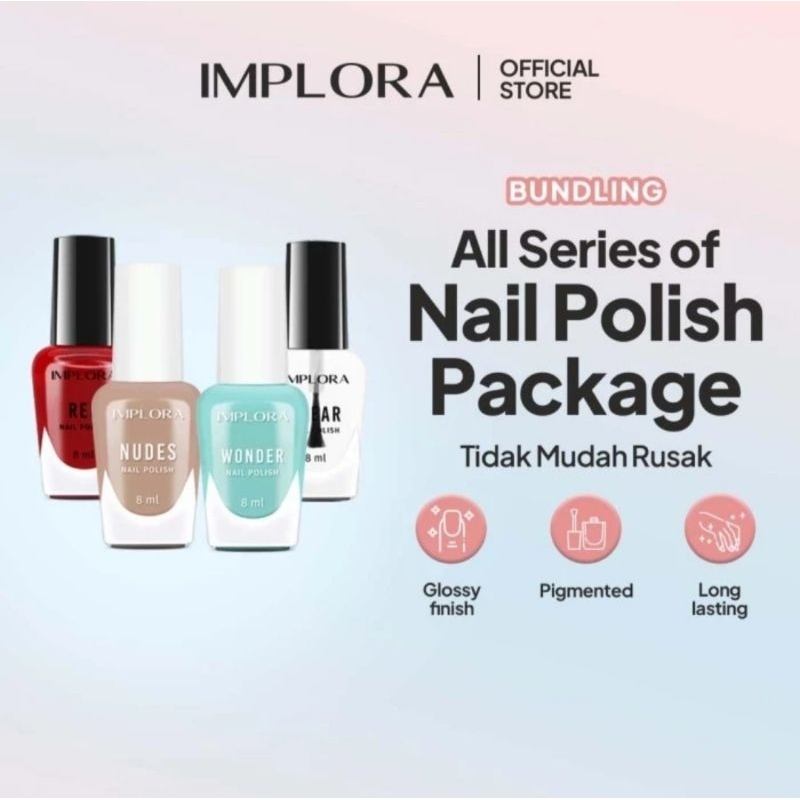 Kutek Implora Nail Polish Package Eceran