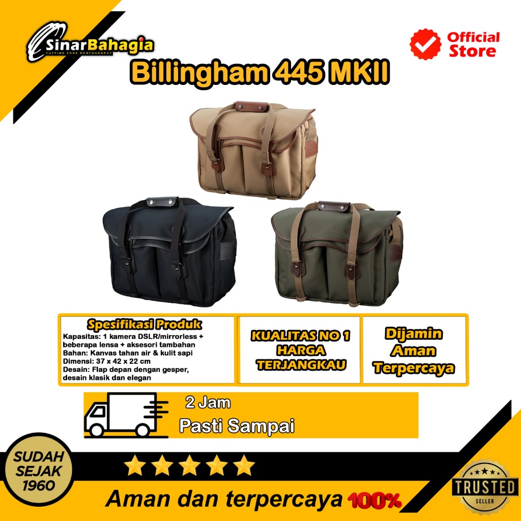 Billingham 445 MKII tas kamera