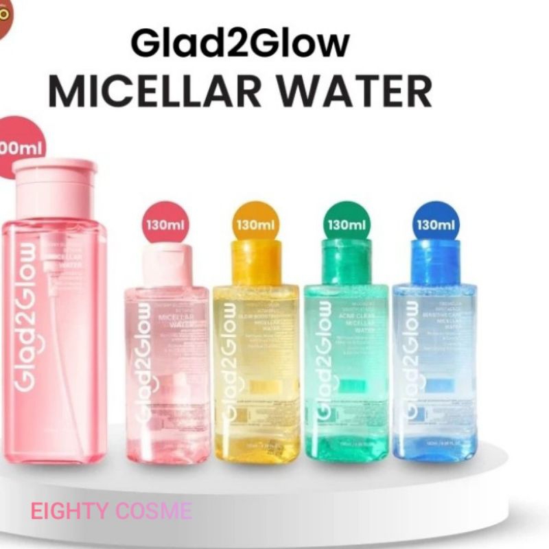 GLAD2GLOW MICELLAR WATER