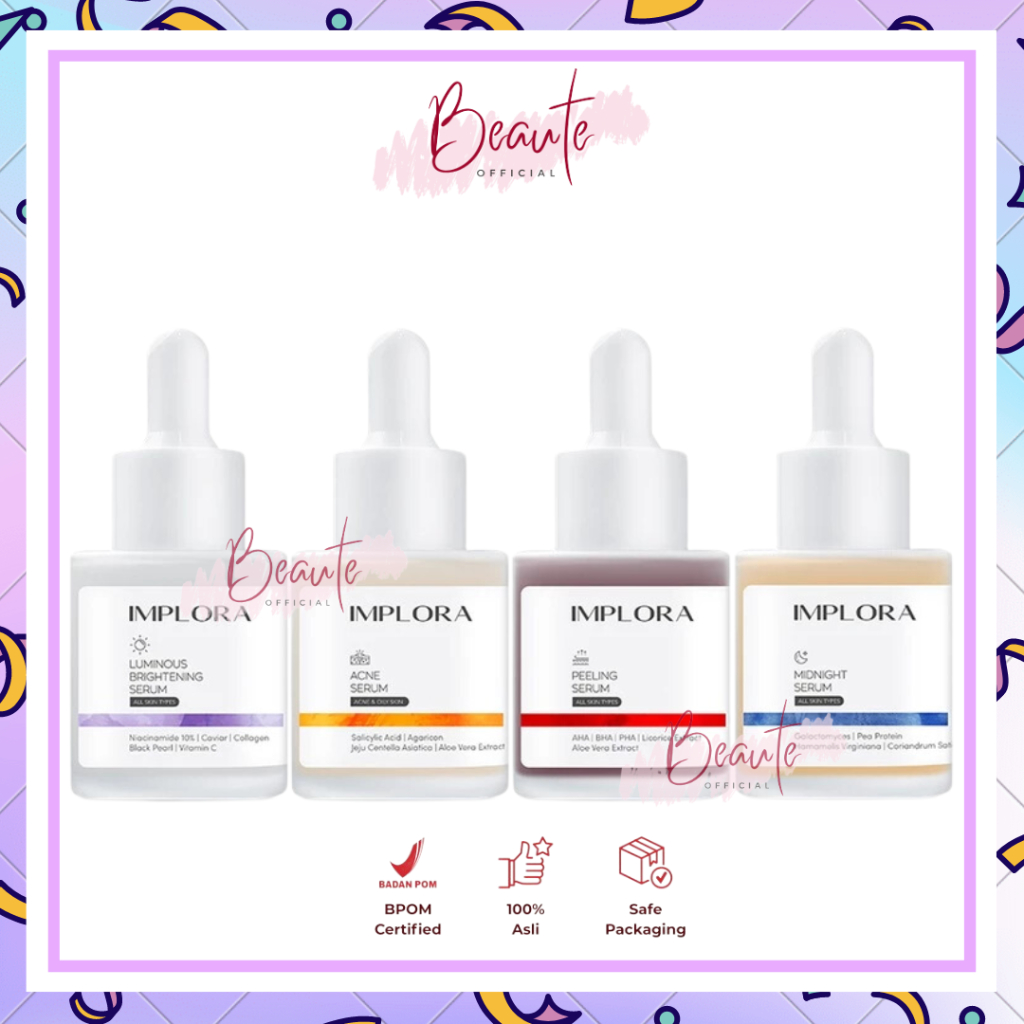 Implora Face Serum Series