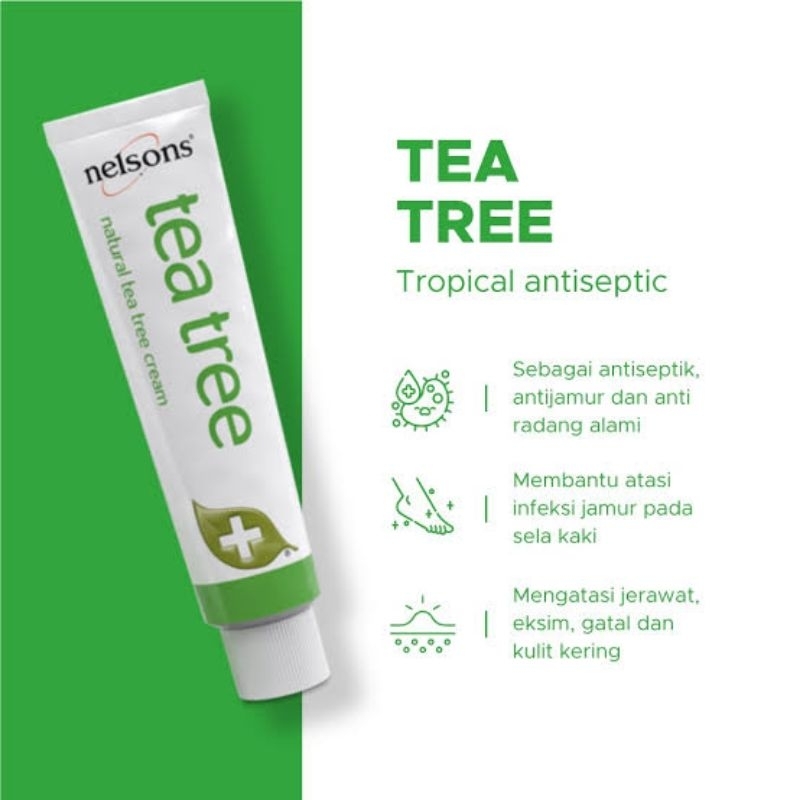 Nelsons Tea Tree 50 gram