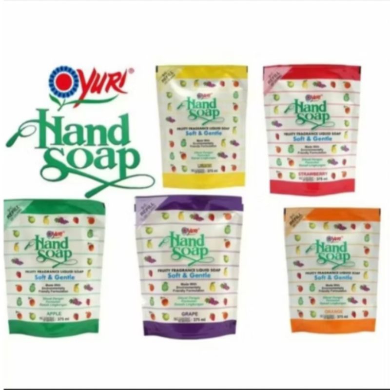 Yuri Hand Soap Refill Pouch [375ml]