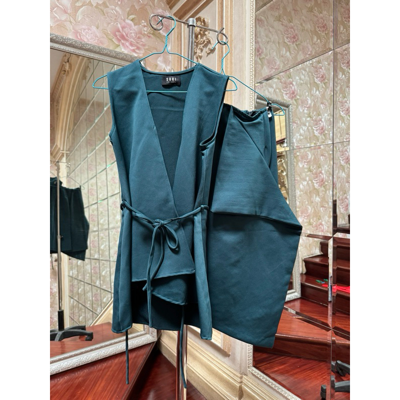 Suki the label SET Deep Green