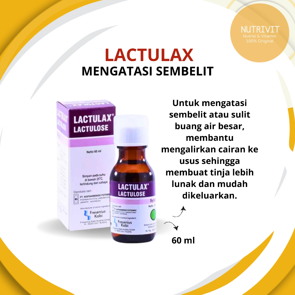 LACTULAX SYRUP BOTOL 60 ML