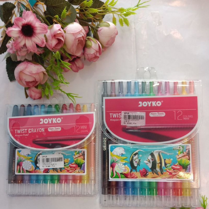 Crayon Joyko Ulir/Putar 12Pcs