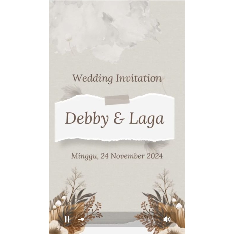 Undangan Digital Pernikahan