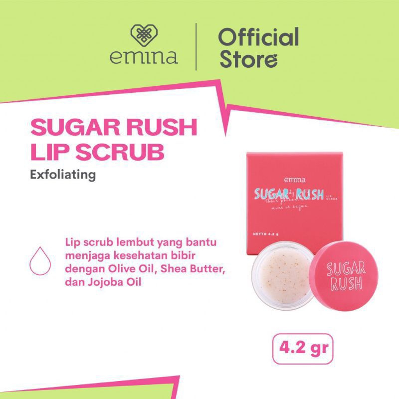 Emina Sugar Rush Lip Scrub