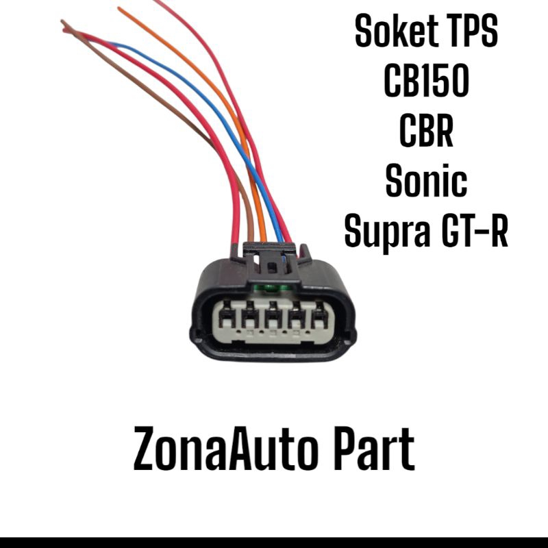 Socket soket kabel sensor TPS Sonic Supra GTR cb150 CBR