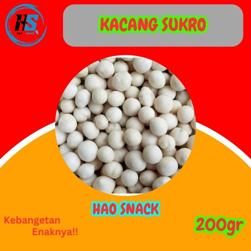 Kacang Atom Sukro 200gr