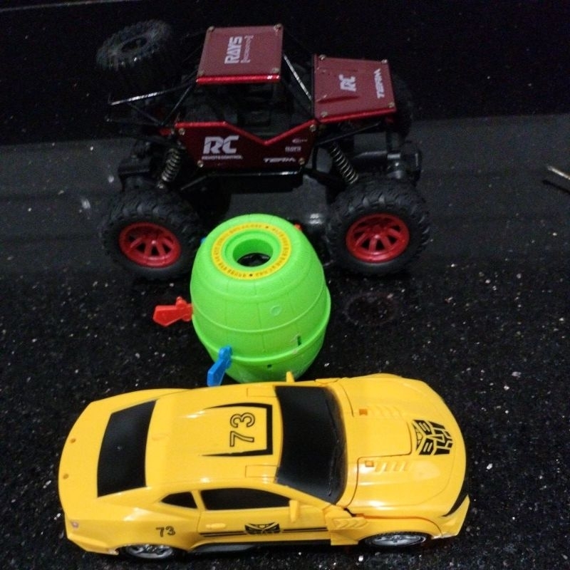 mobil Transformer Bumblebee preloved bonus