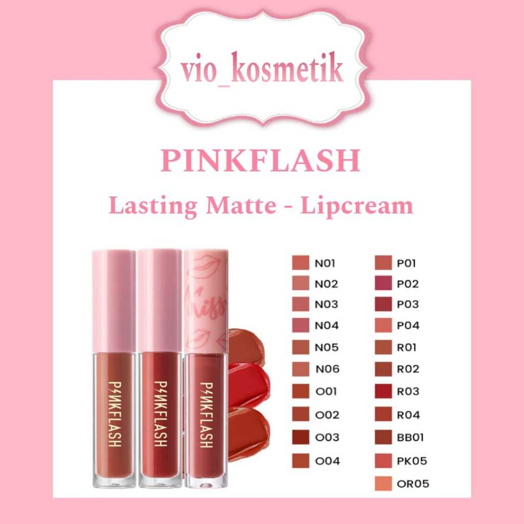 Pinkflash Lasting Matte Lip Cream