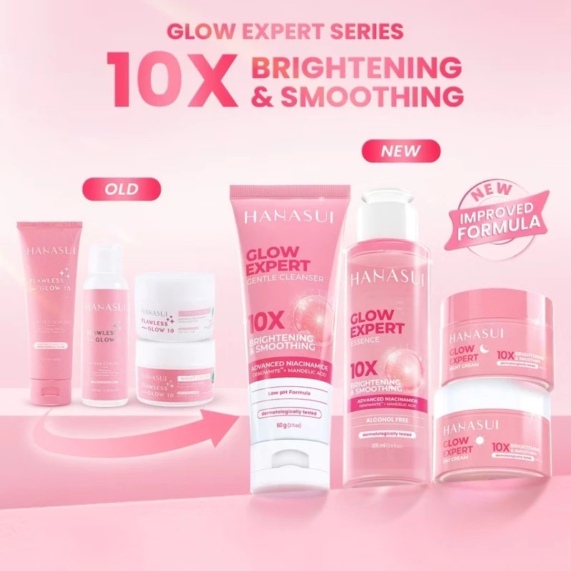 Hanasui flawless glow set