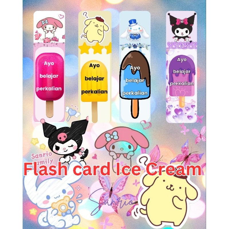 Flash card perkalian