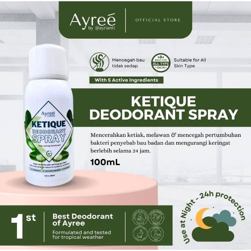 ayree ketique deo spray