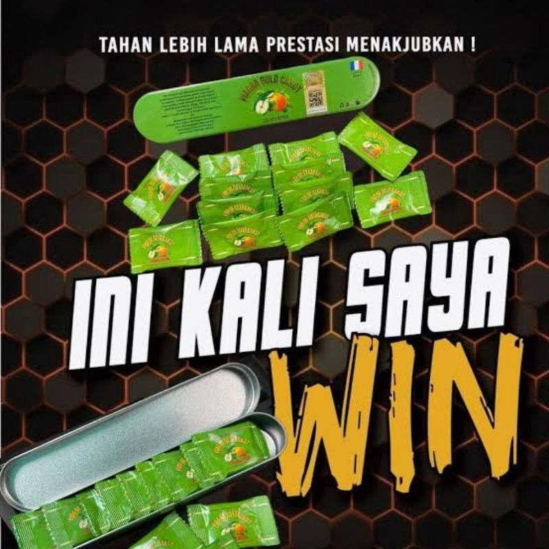 permen candy warna hijau