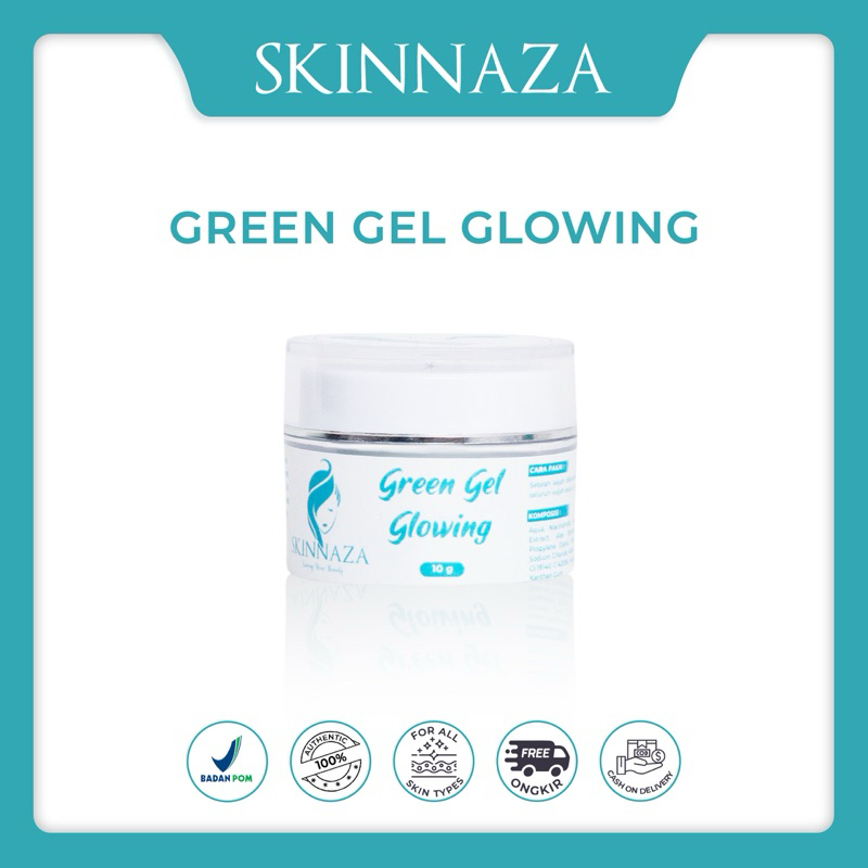 GREEN GEL GLOWING