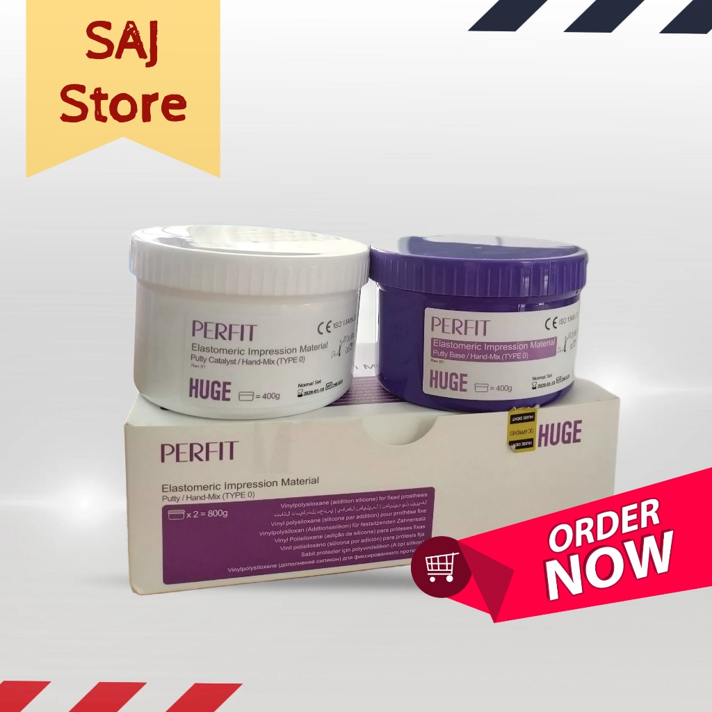 HUGE Perfit PUTTY(Type 0)Bahan Cetak Impression