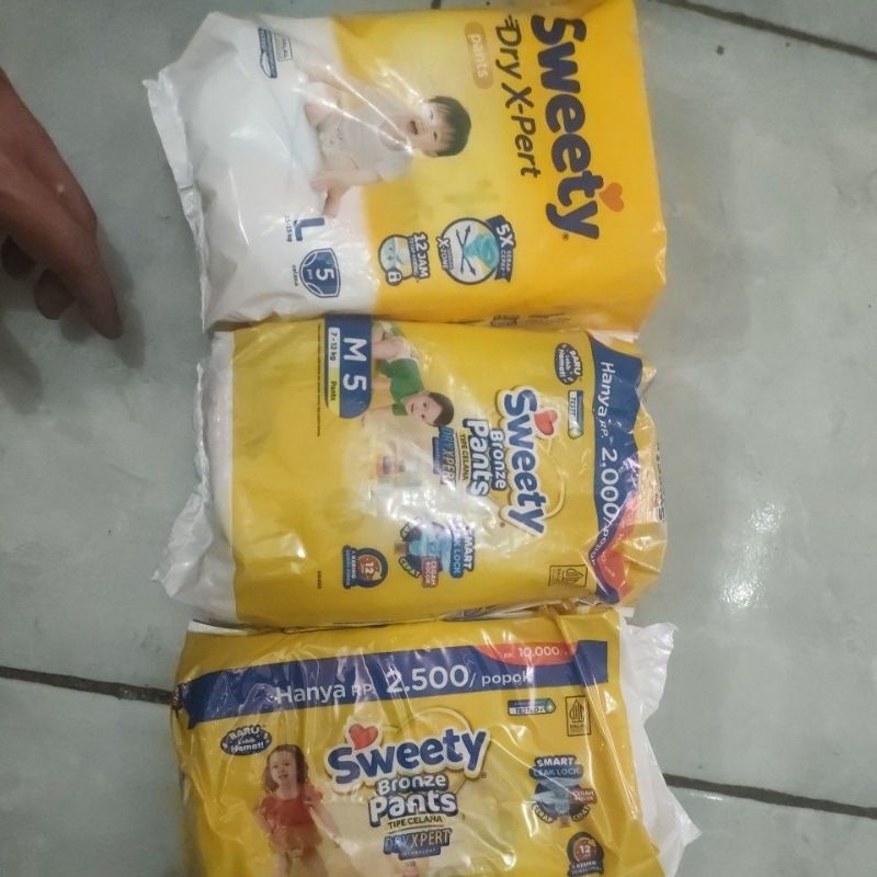 sweety dry expert mini pack (M5,L5,X4)