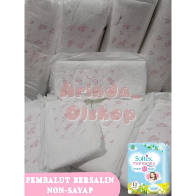 Softex MATERNITY.pembalut BERSALIN non sayap -+40cm