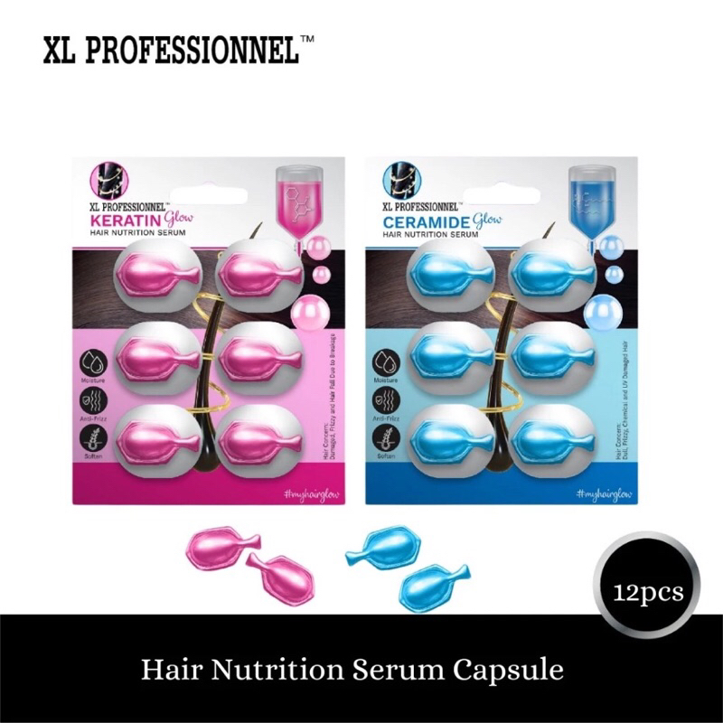 XL PROFESSIONNEL HAIR SERUM CAPSULE 6 CAPSULE