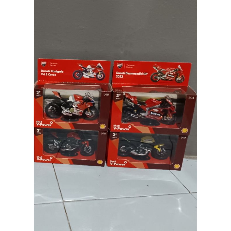diecast ducati shell new koleksi 2024