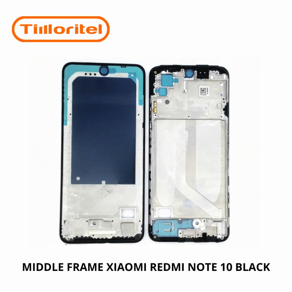 MIDDLE FRAME XIAOMI REDMI NOTE 10 BLACK