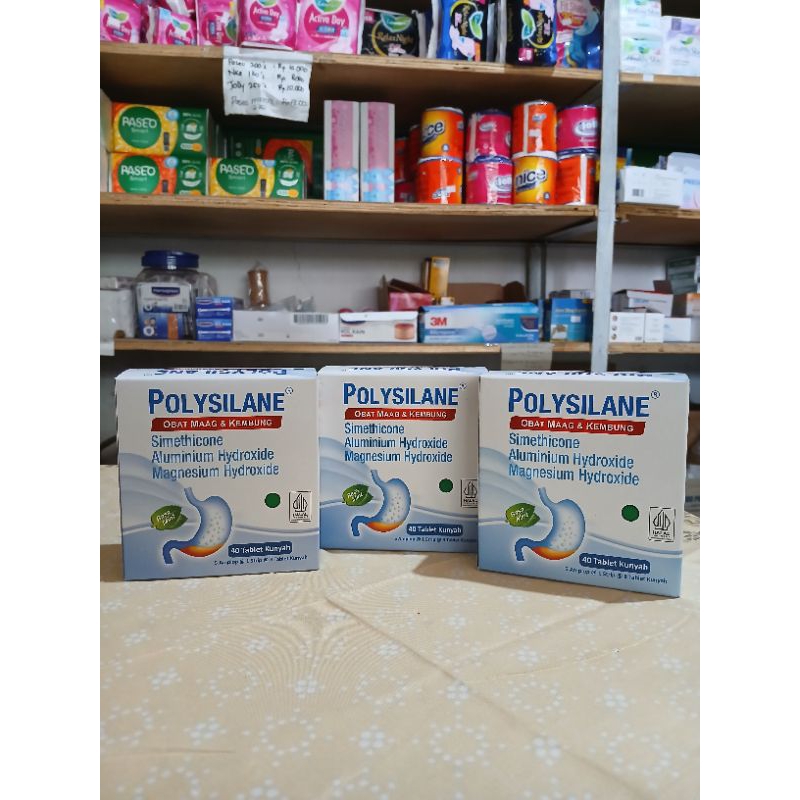 Polysilane Tab 1Box @5 Amplop