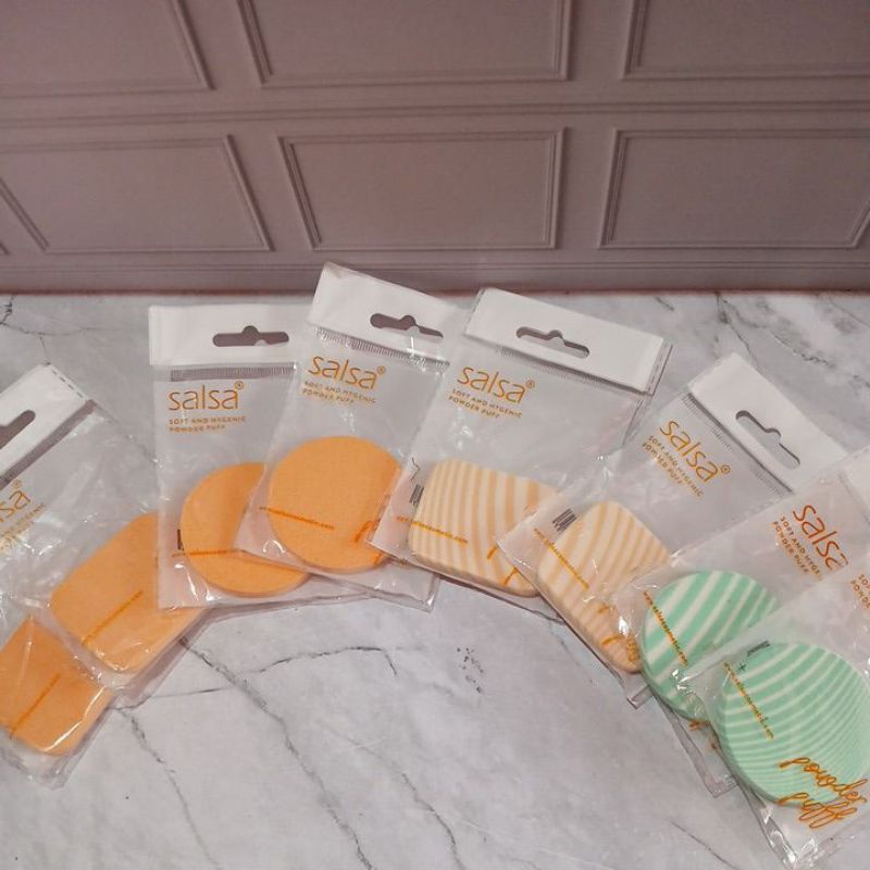 Salsa spon polos dan pelangi